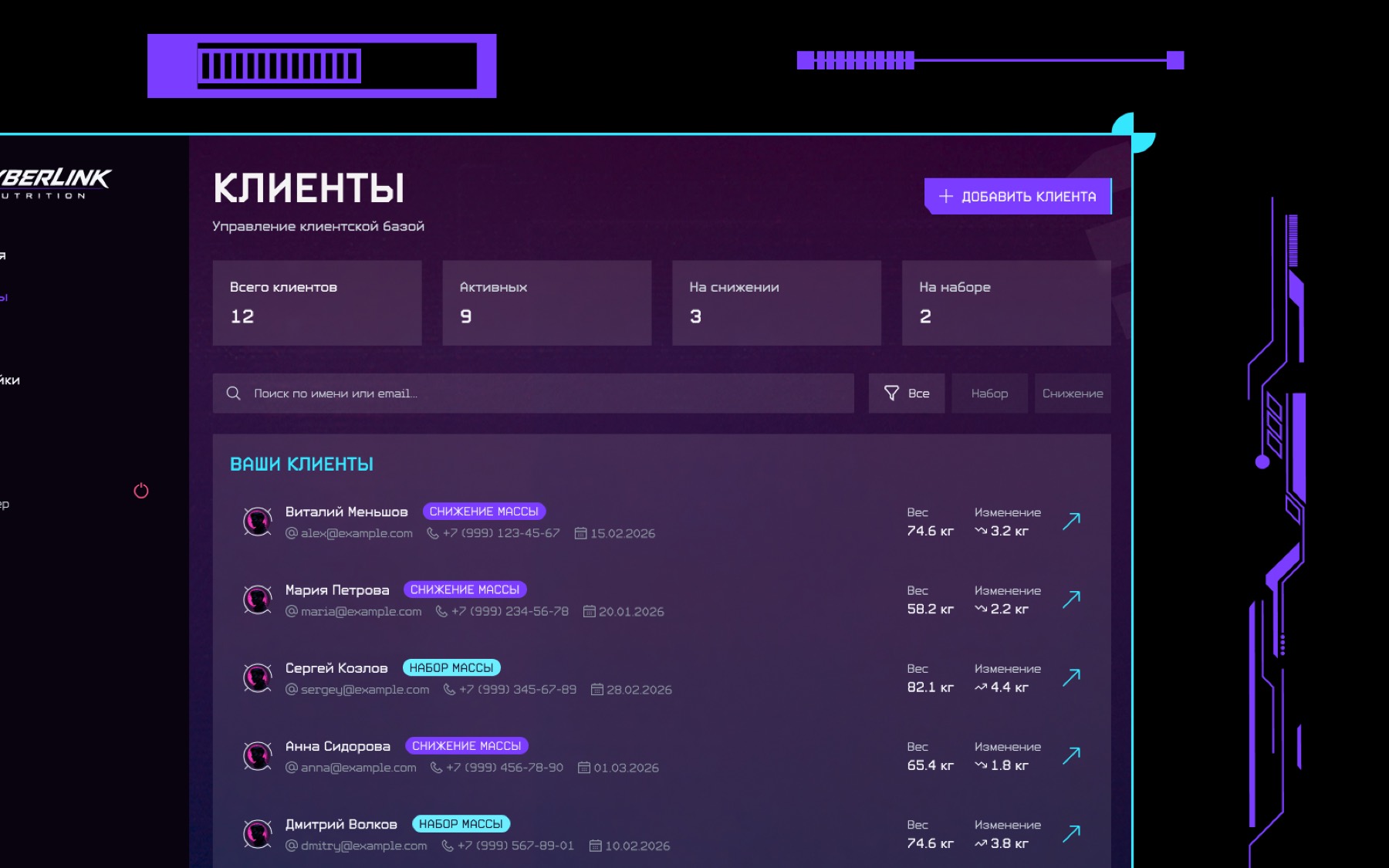 Платформа питания